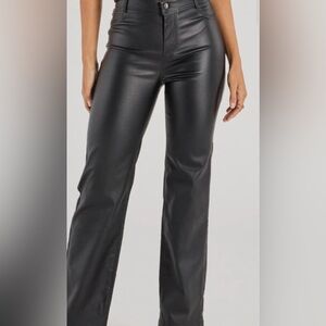 Hollister Social Tourist Leather Pants